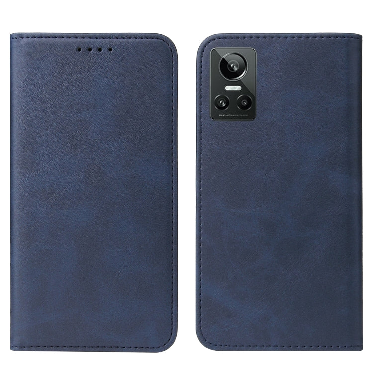 For Realme GT Neo3 Magnetic Closure Leather Phone Case