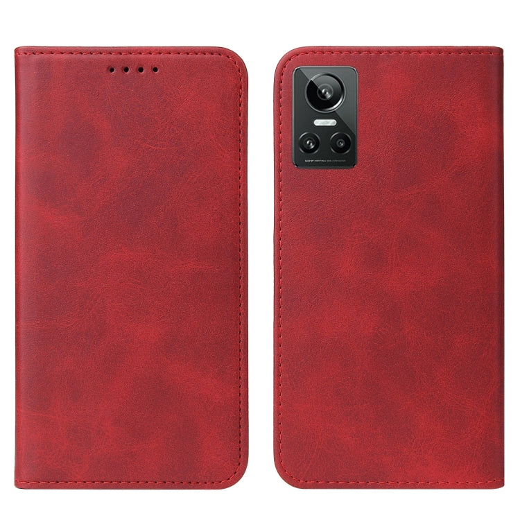 For Realme GT Neo3 Magnetic Closure Leather Phone Case