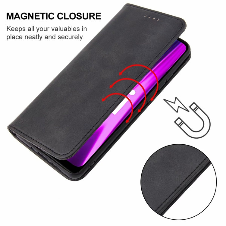 For Realme Narzo 50i Magnetic Closure Leather Phone Case