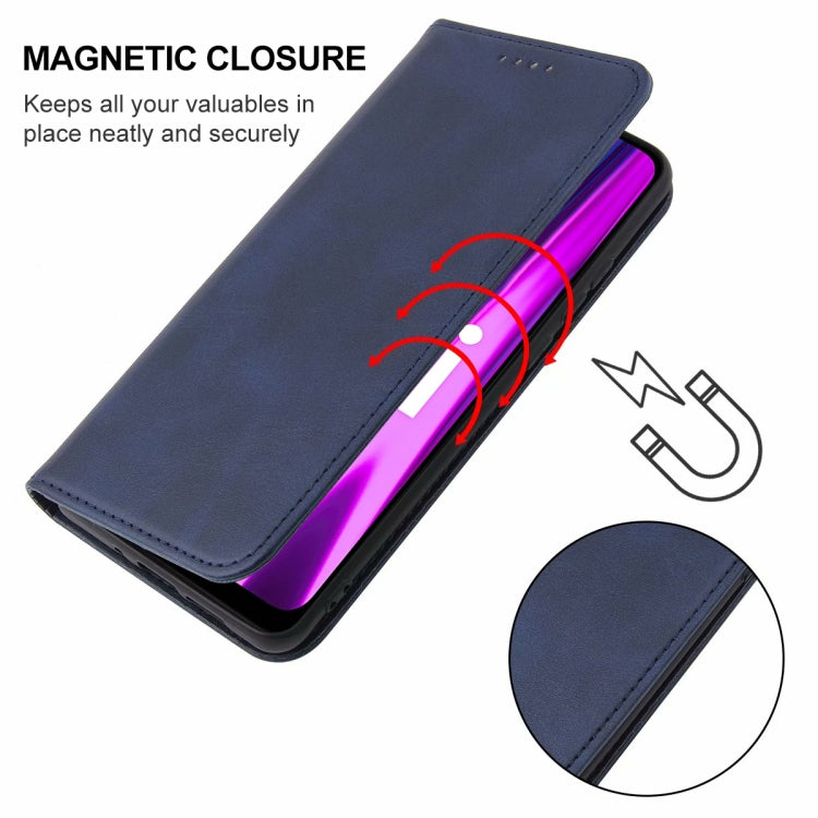 For Realme Narzo 50i Magnetic Closure Leather Phone Case
