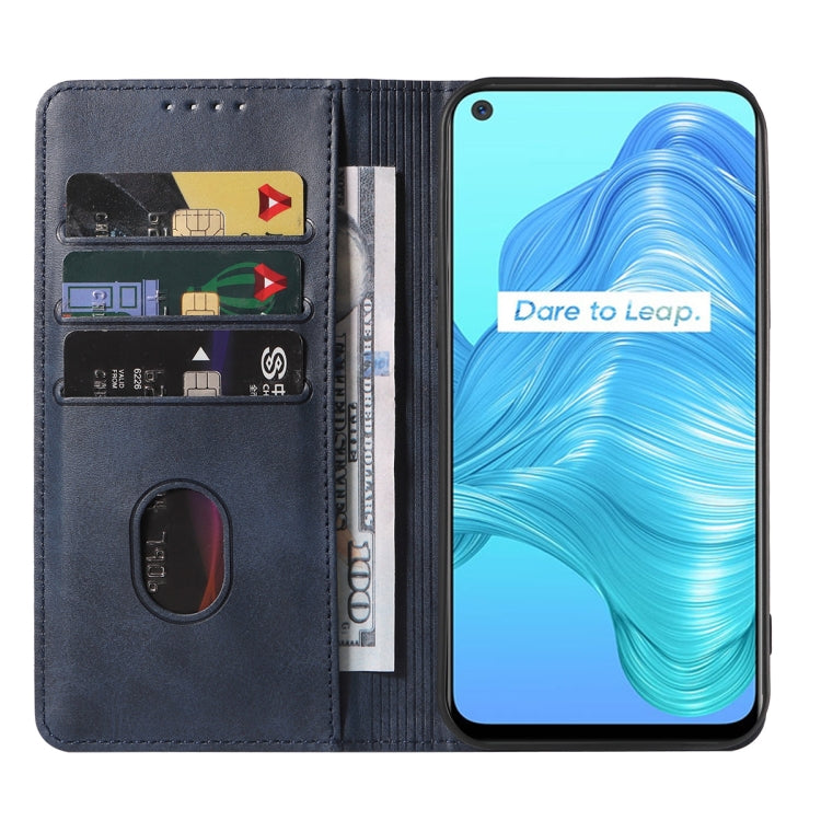For Realme V5 5G Magnetic Closure Leather Phone Case