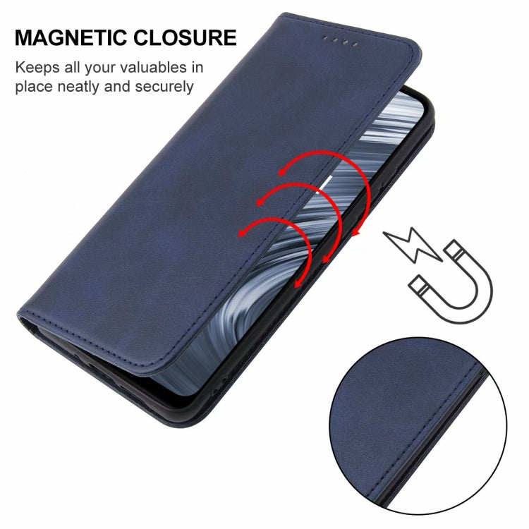 For Realme V15 Magnetic Closure Leather Phone Case