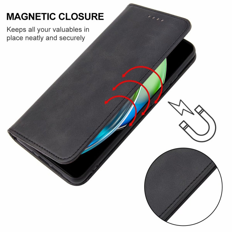 For Realme V23 Magnetic Closure Leather Phone Case