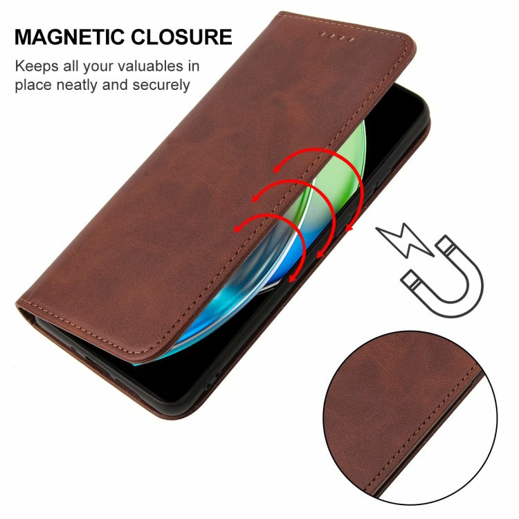 For Realme V23 Magnetic Closure Leather Phone Case