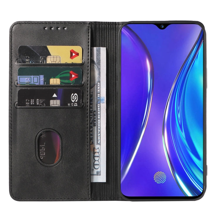 For Realme X2 Magnetic Closure Leather Phone Case