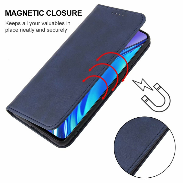 For Realme X2 Magnetic Closure Leather Phone Case
