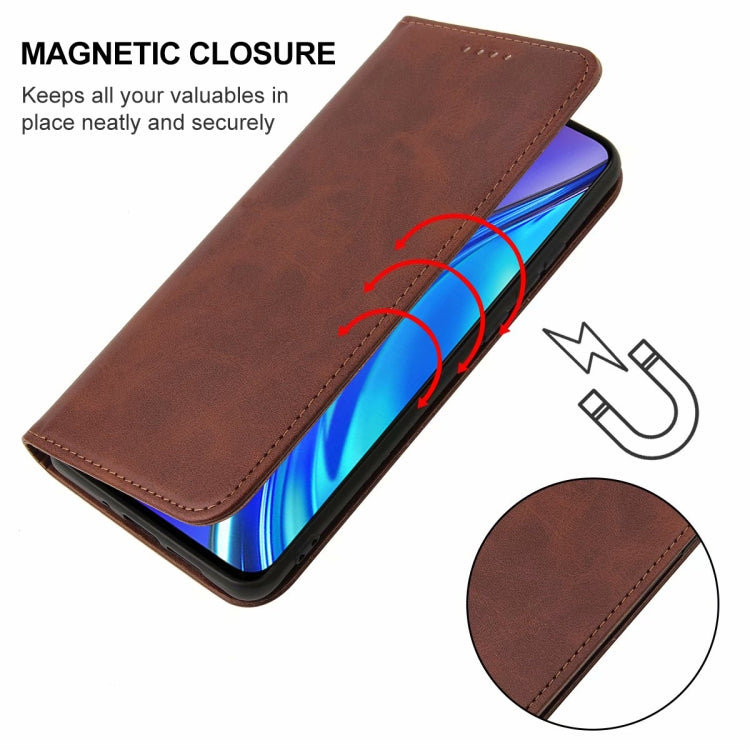 For Realme X2 Magnetic Closure Leather Phone Case