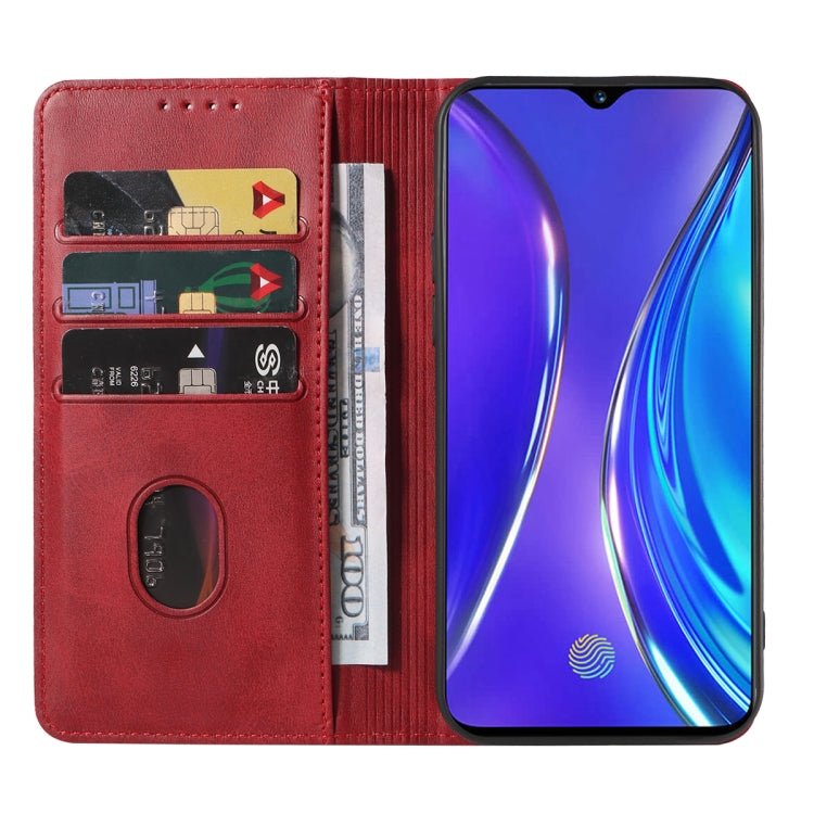 For Realme X2 Magnetic Closure Leather Phone Case