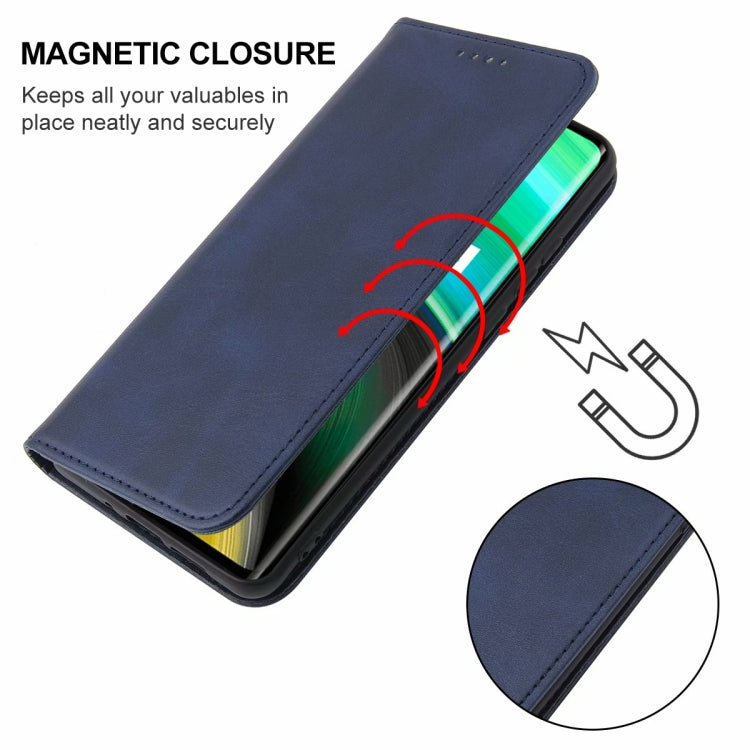 For Realme X7 Pro Ultra Magnetic Closure Leather Phone Case