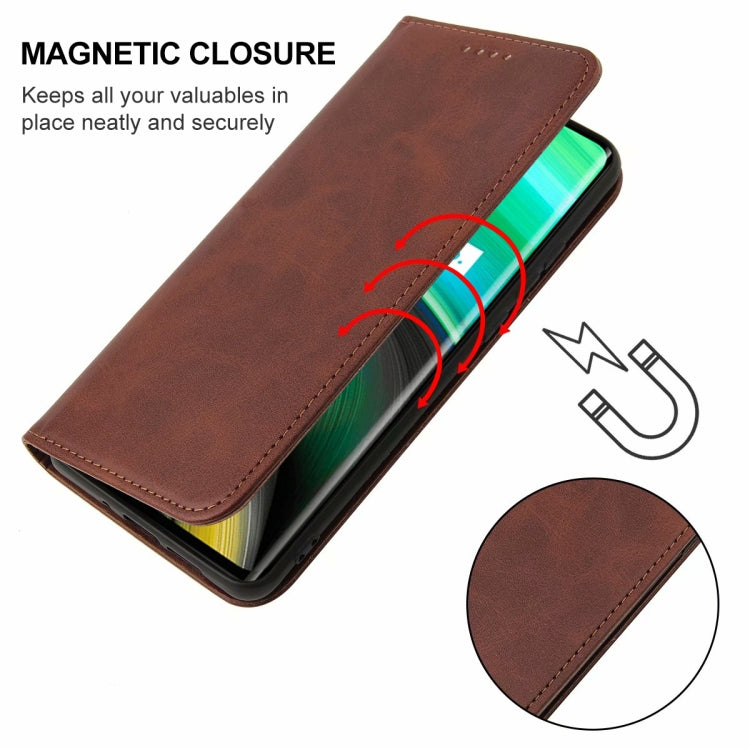For Realme X7 Pro Ultra Magnetic Closure Leather Phone Case