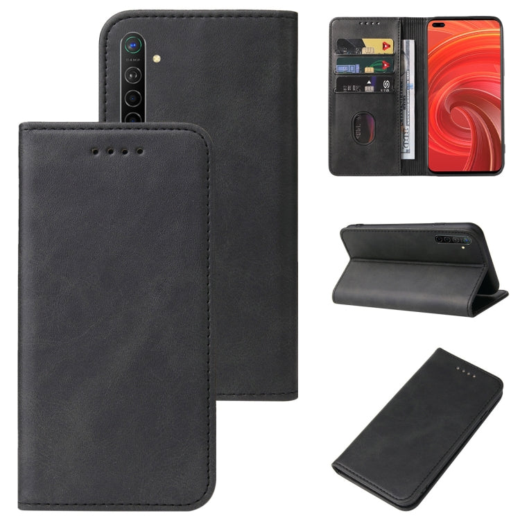 For Realme X50 Pro 5G Magnetic Closure Leather Phone Case