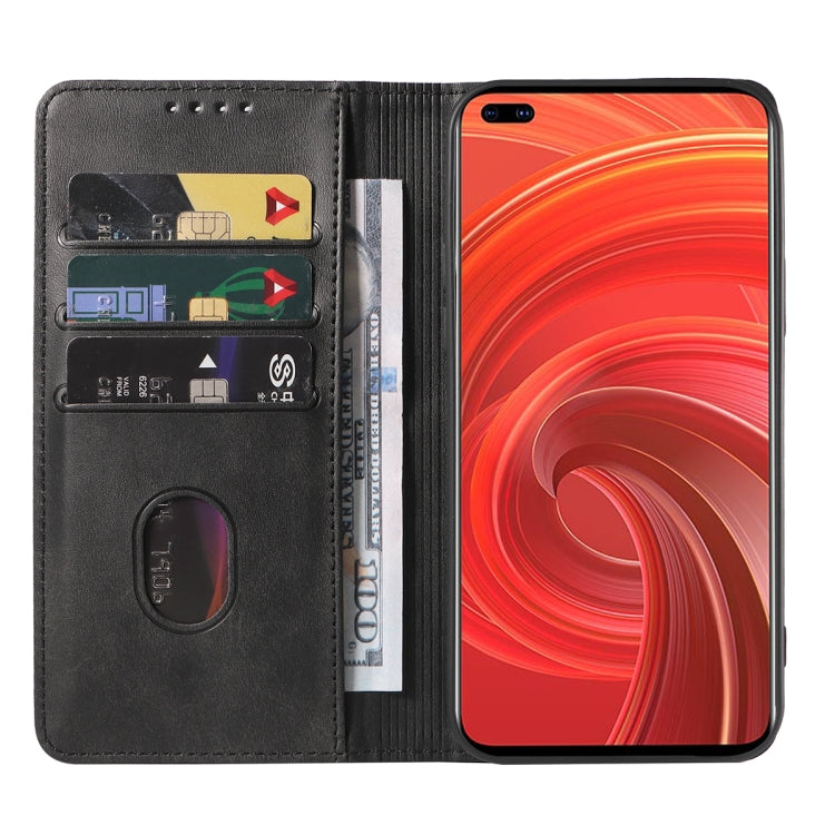 For Realme X50 Pro 5G Magnetic Closure Leather Phone Case