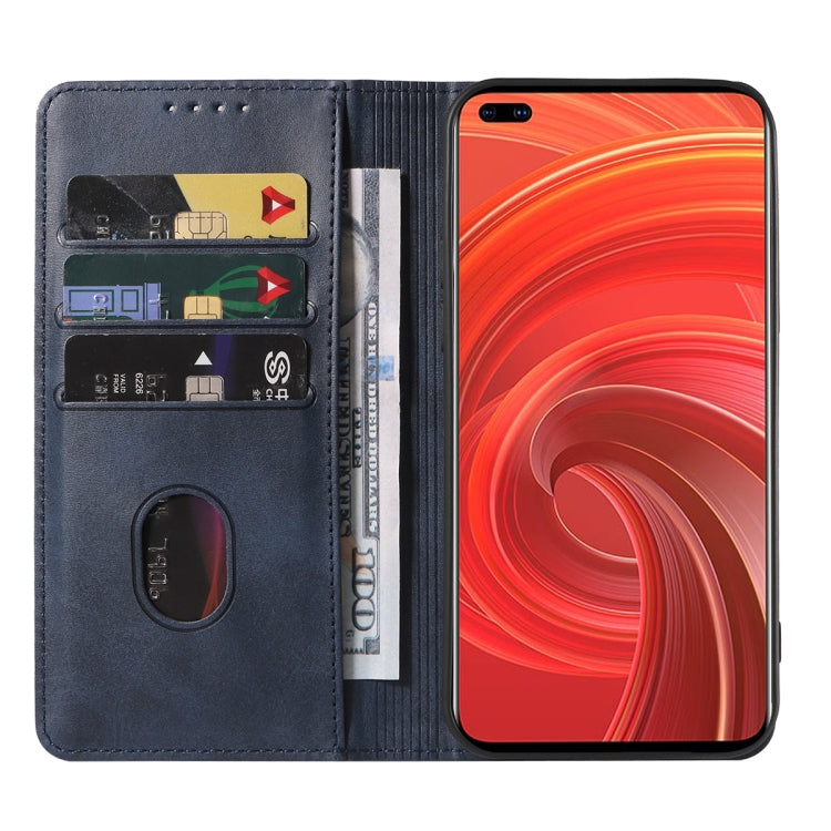 For Realme X50 Pro 5G Magnetic Closure Leather Phone Case
