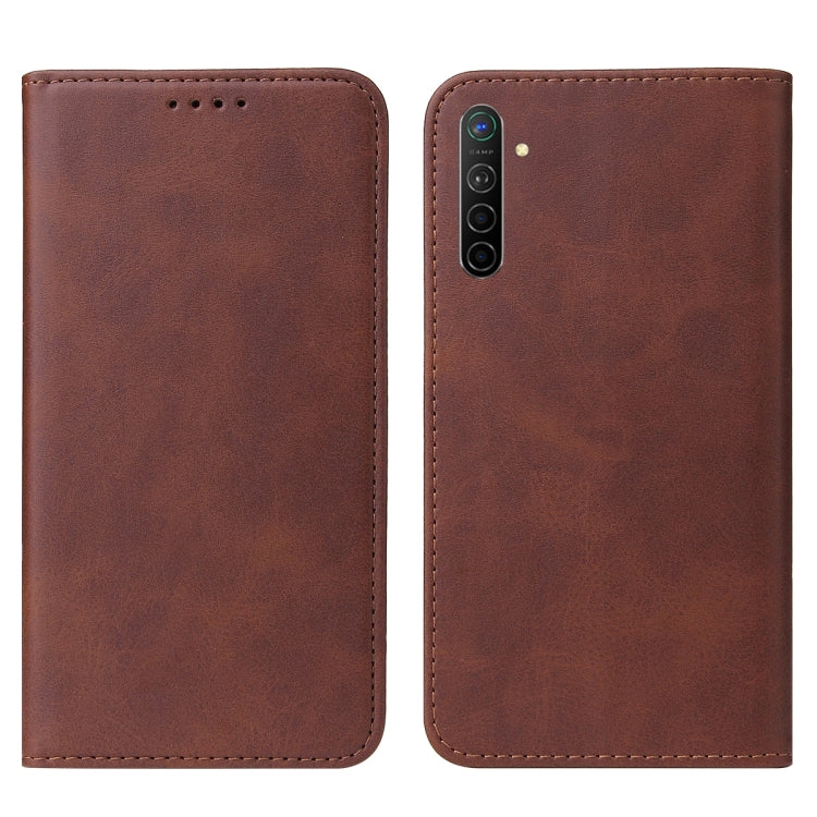 For Realme X50 Pro 5G Magnetic Closure Leather Phone Case
