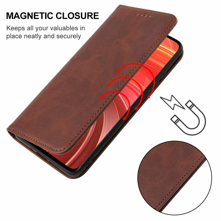 For Realme X50 Pro 5G Magnetic Closure Leather Phone Case