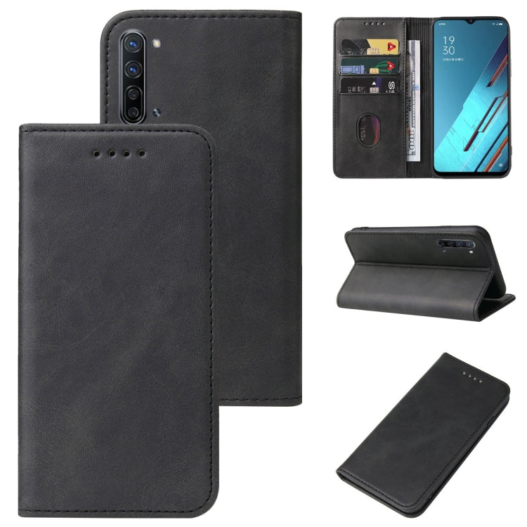 For OPPO Reno3 Youth Magnetic Closure Leather Phone Case