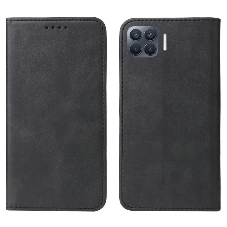 For OPPO Reno4 F Magnetic Closure Leather Phone Case