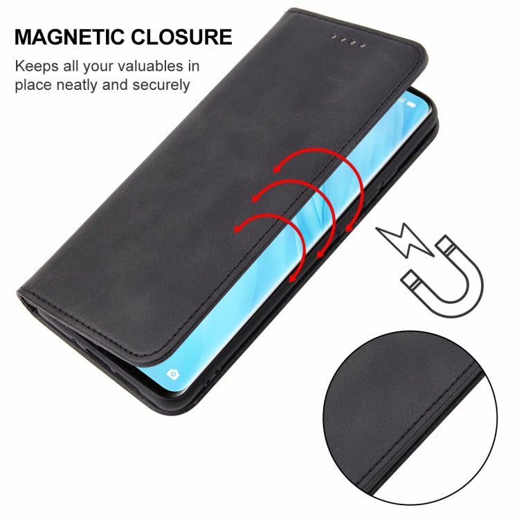 For OPPO Reno4 Pro Magnetic Closure Leather Phone Case