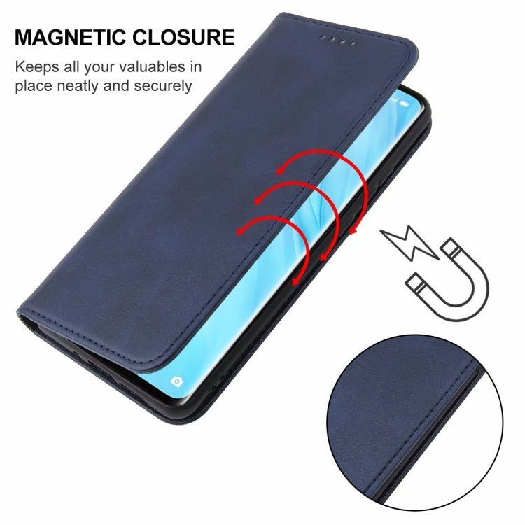 For OPPO Reno4 Pro Magnetic Closure Leather Phone Case