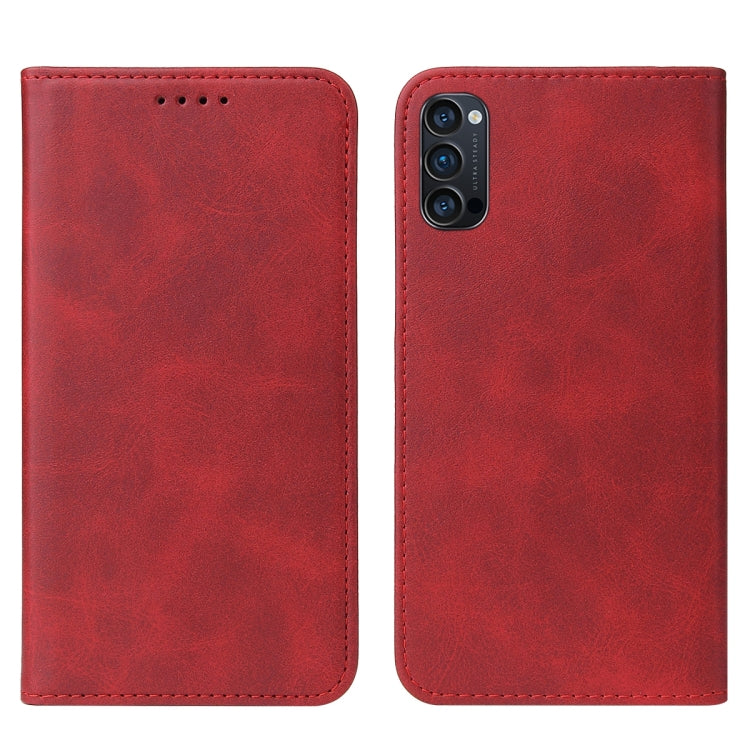 For OPPO Reno4 Pro 5G Magnetic Closure Leather Phone Case