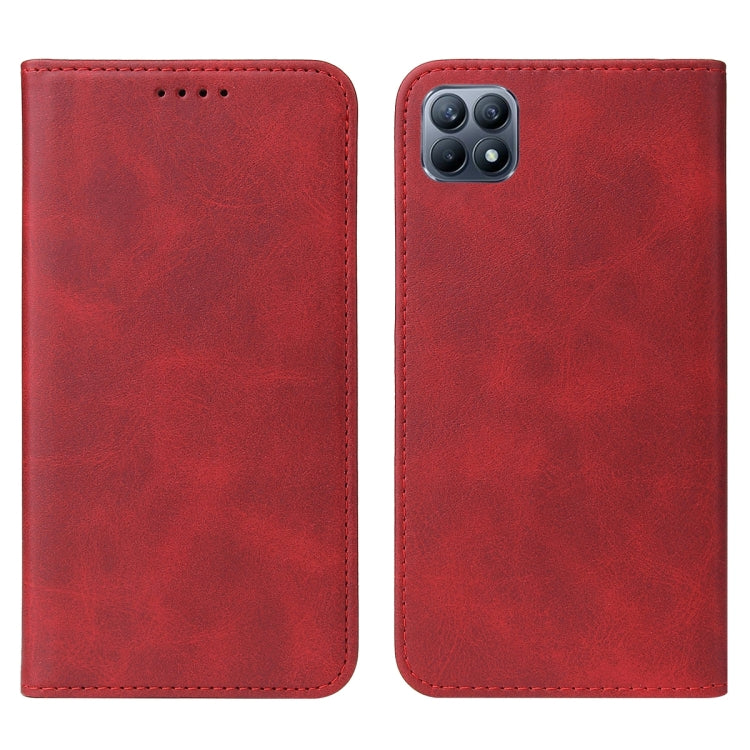 For OPPO Reno4 SE Magnetic Closure Leather Phone Case