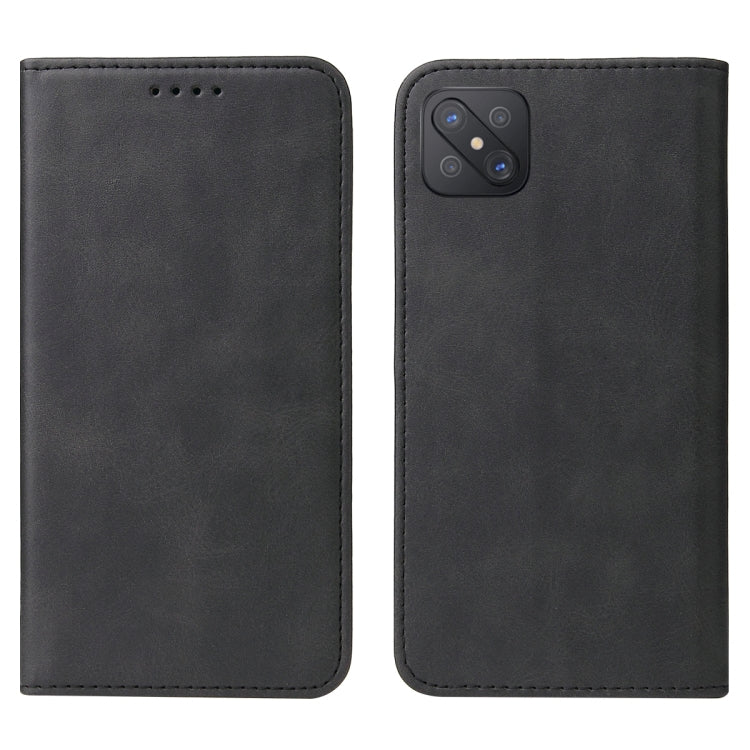 For OPPO Reno4 Z 5G Magnetic Closure Leather Phone Case