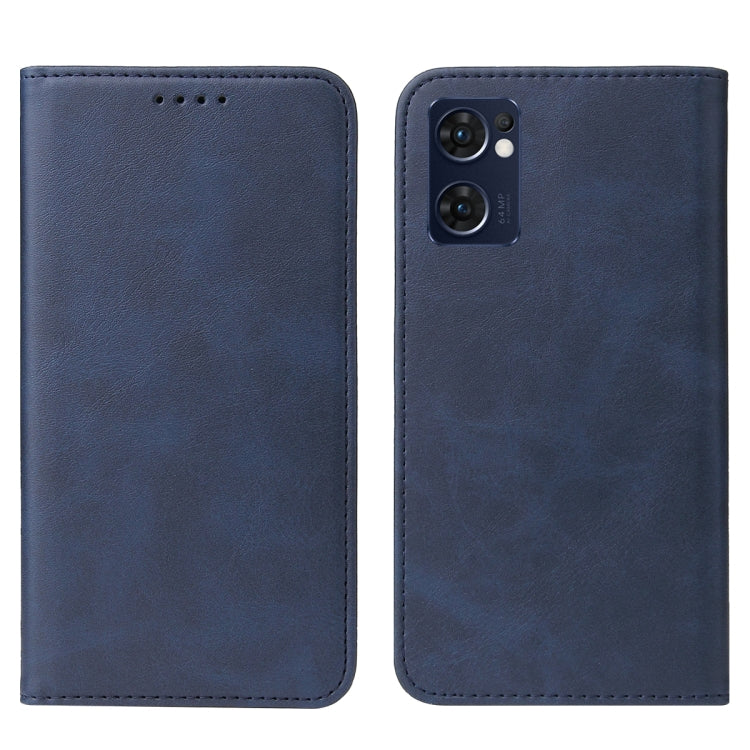 For OPPO Reno7 SE 5G Magnetic Closure Leather Phone Case