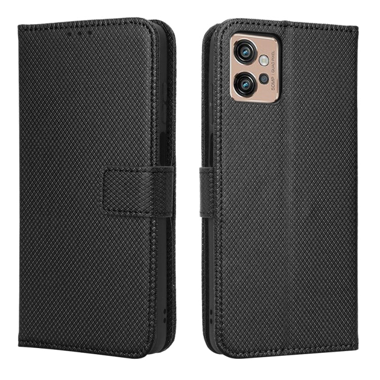For Motorola Moto G32 Diamond Texture Leather Phone Case