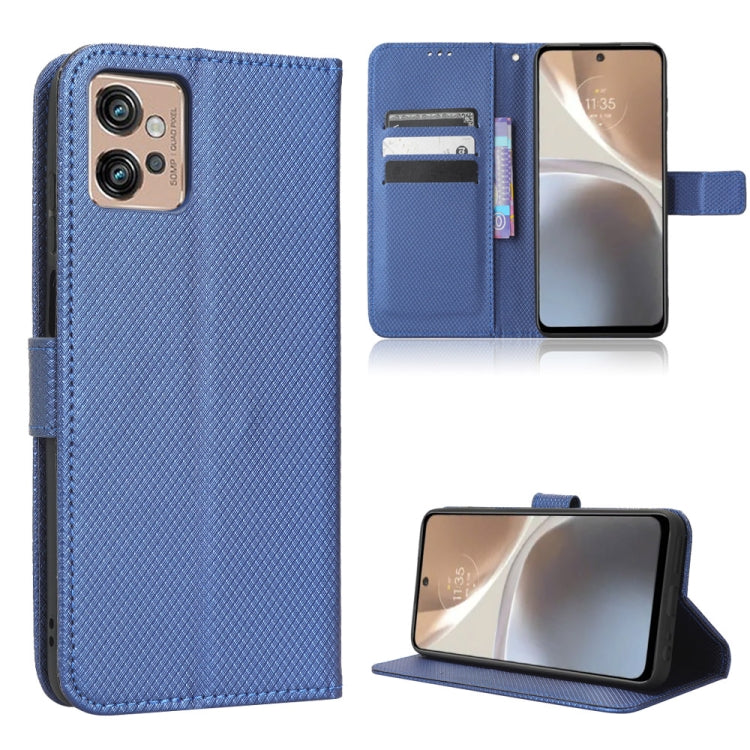 For Motorola Moto G32 Diamond Texture Leather Phone Case