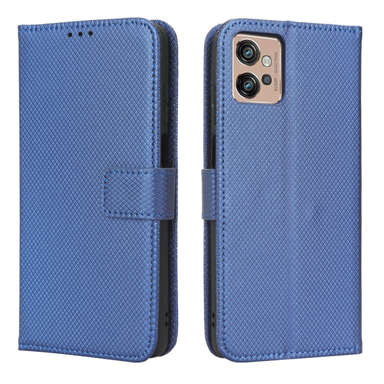 For Motorola Moto G32 Diamond Texture Leather Phone Case