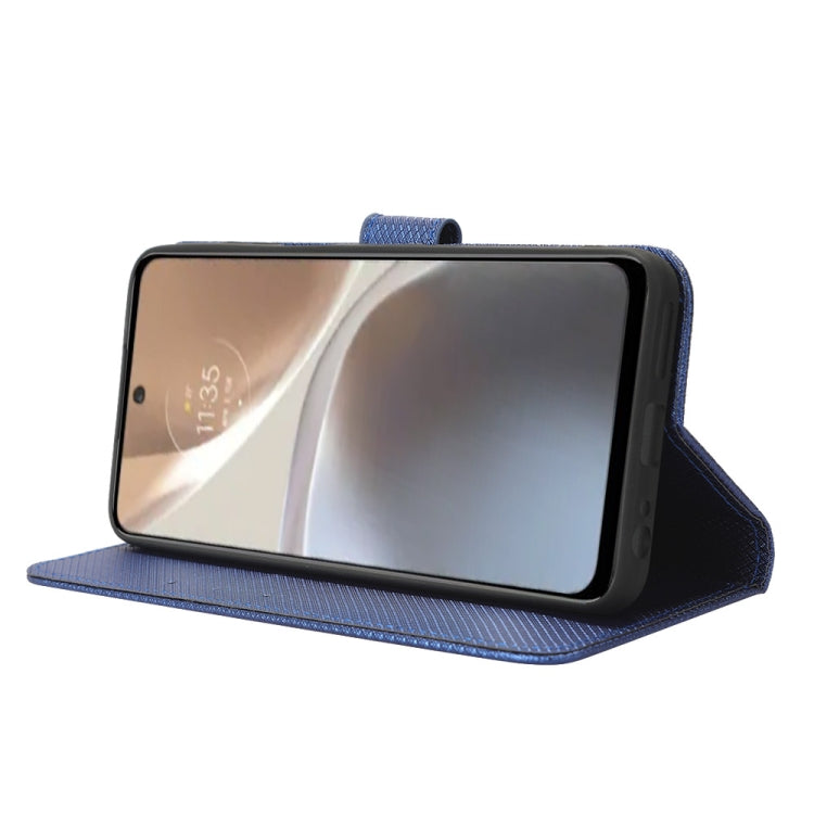 For Motorola Moto G32 Diamond Texture Leather Phone Case