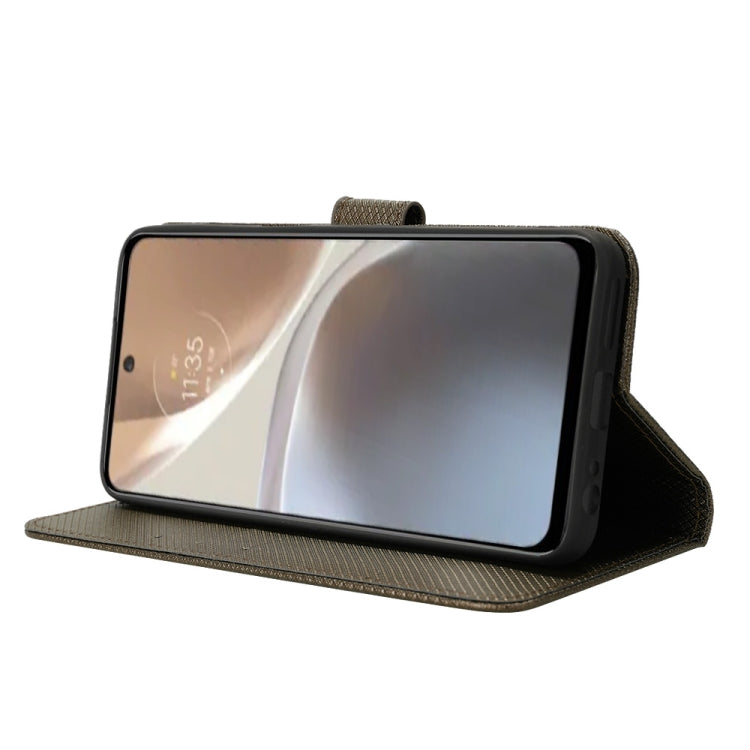 For Motorola Moto G32 Diamond Texture Leather Phone Case