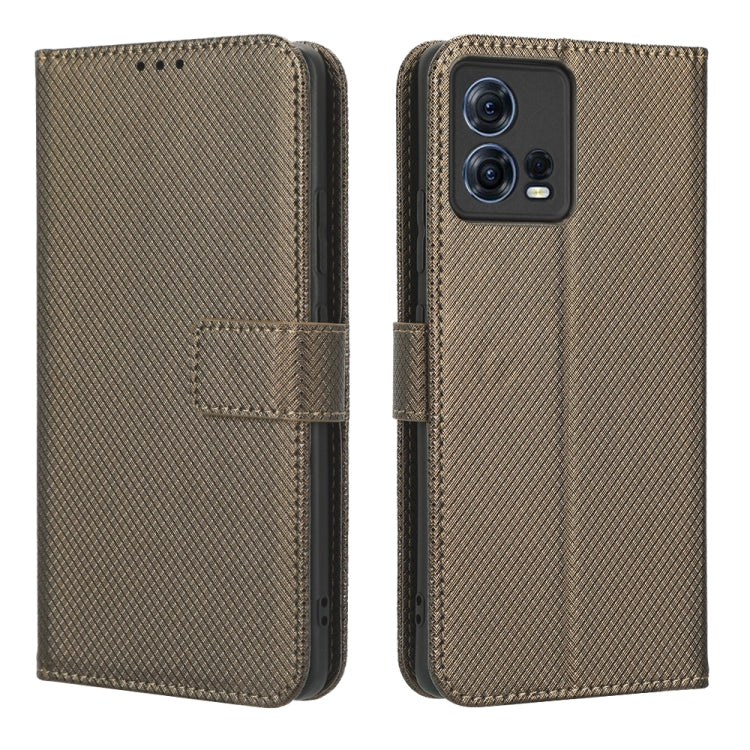 For Motorola Moto S30 Pro 5G Diamond Texture Leather Phone Case