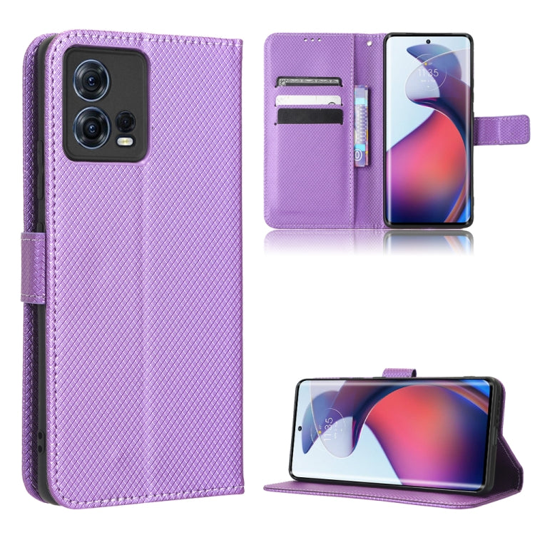 For Motorola Moto S30 Pro 5G Diamond Texture Leather Phone Case