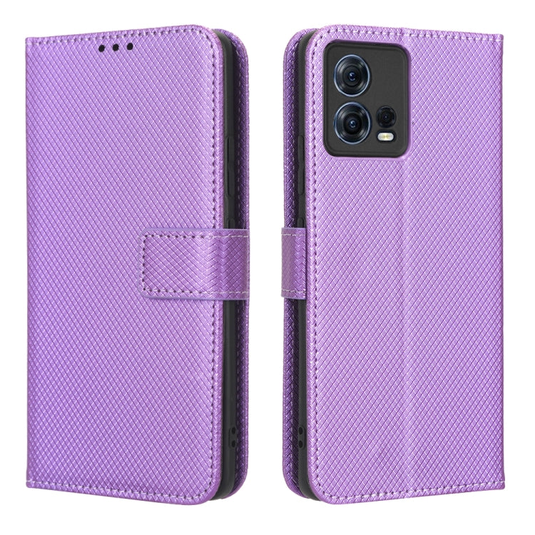 For Motorola Moto S30 Pro 5G Diamond Texture Leather Phone Case