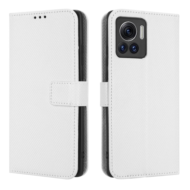 For Motorola Moto X30 Pro 5G / Edge 30 Ultra Diamond Texture Leather Phone Case