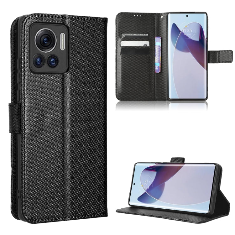 For Motorola Moto X30 Pro 5G / Edge 30 Ultra Diamond Texture Leather Phone Case