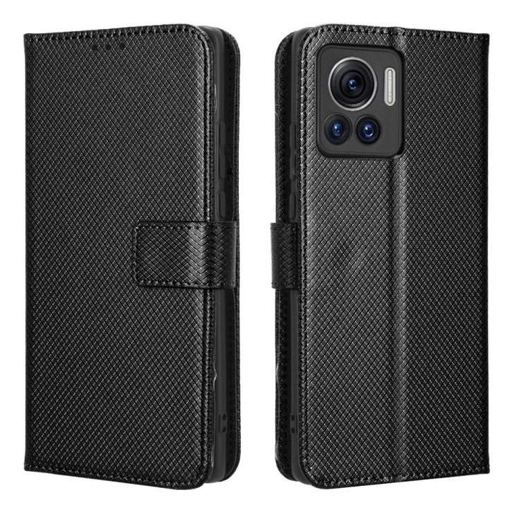 For Motorola Moto X30 Pro 5G / Edge 30 Ultra Diamond Texture Leather Phone Case