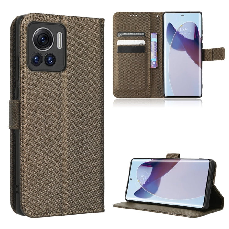 For Motorola Moto X30 Pro 5G / Edge 30 Ultra Diamond Texture Leather Phone Case