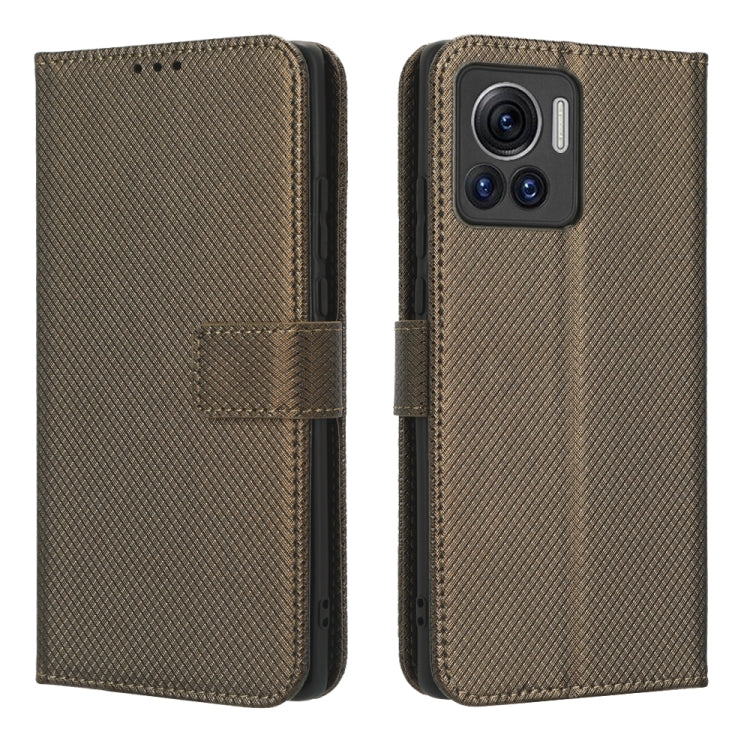 For Motorola Moto X30 Pro 5G / Edge 30 Ultra Diamond Texture Leather Phone Case