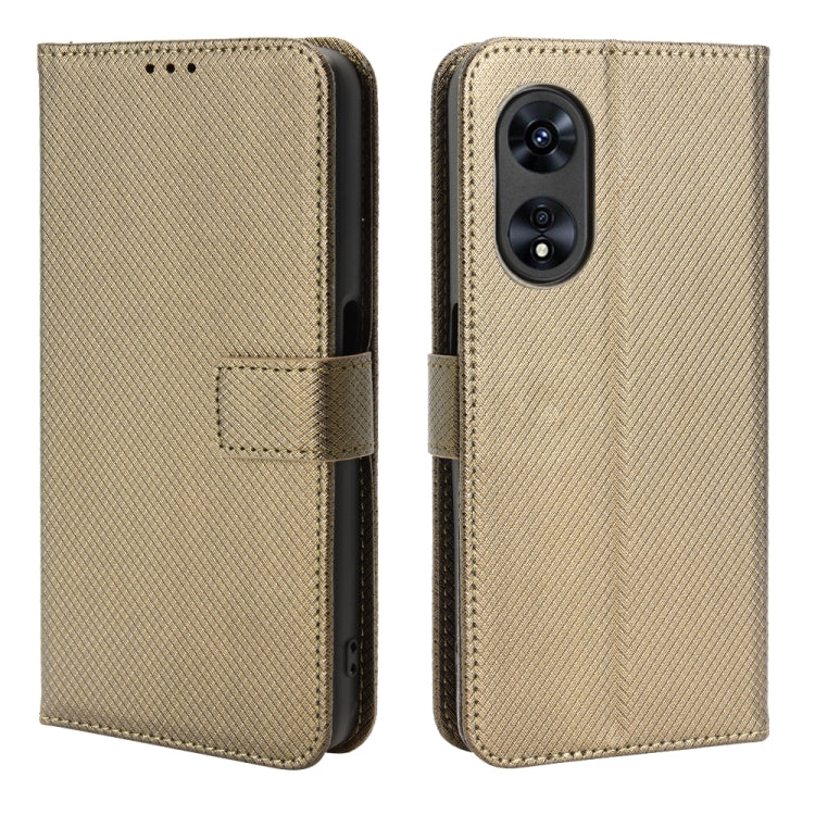 For OPPO A97 5G Diamond Texture Leather Phone Case