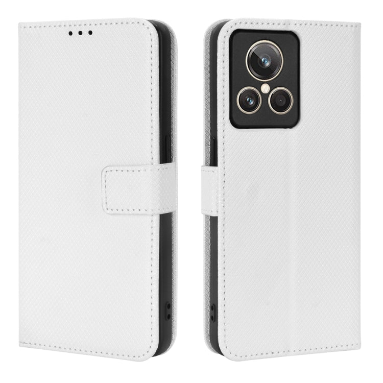 For Realme GT2 Explorer Master Diamond Texture Leather Phone Case
