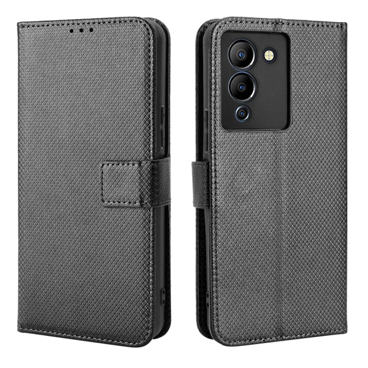 For Infinix Note 12 G96 Diamond Texture Leather Phone Case