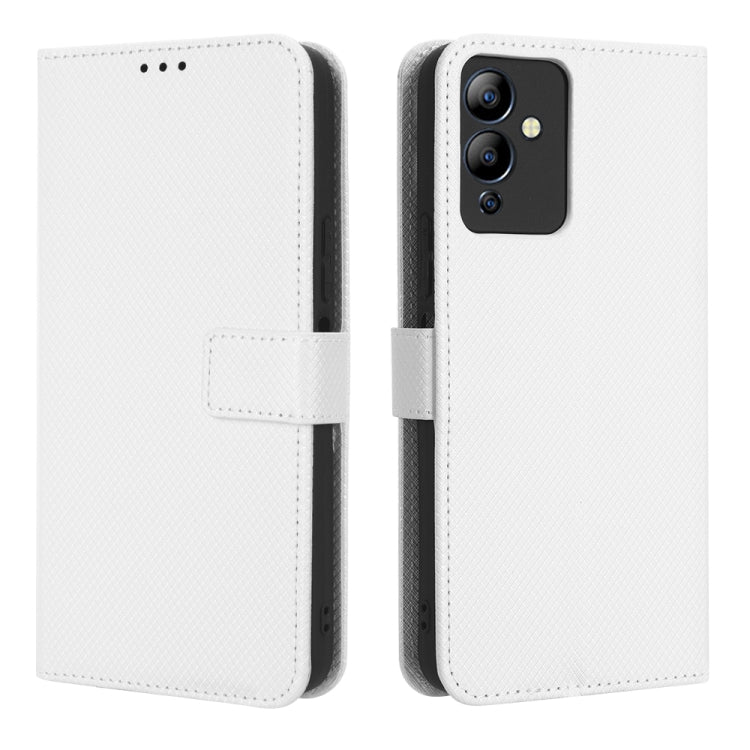 For Infinix Note 12i Diamond Texture Leather Phone Case