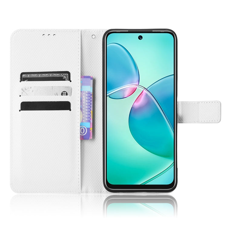 For Infinix Note 12i Diamond Texture Leather Phone Case
