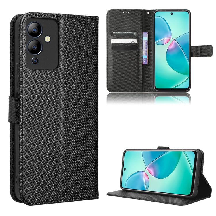 For Infinix Note 12i Diamond Texture Leather Phone Case
