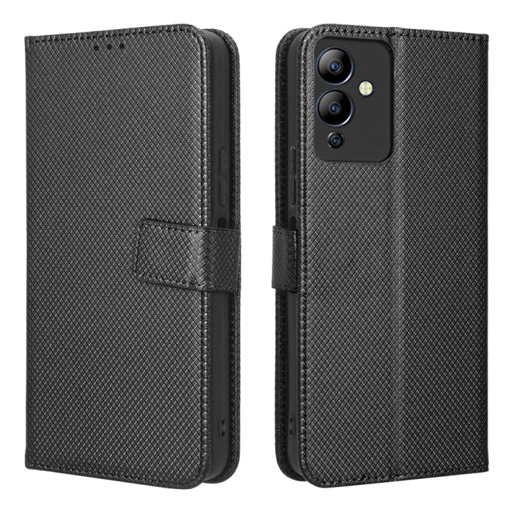 For Infinix Note 12i Diamond Texture Leather Phone Case