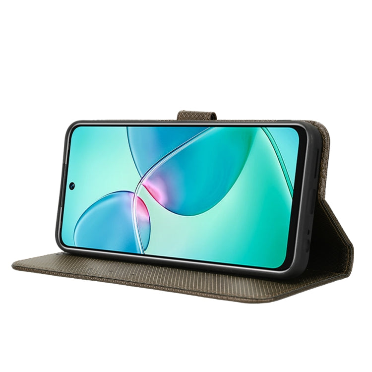 For Infinix Note 12i Diamond Texture Leather Phone Case