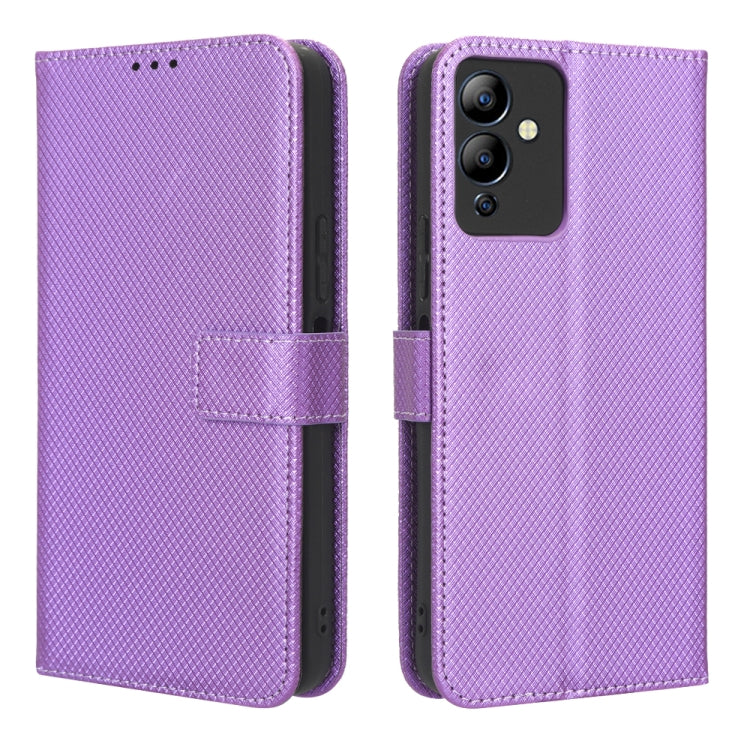 For Infinix Note 12i Diamond Texture Leather Phone Case