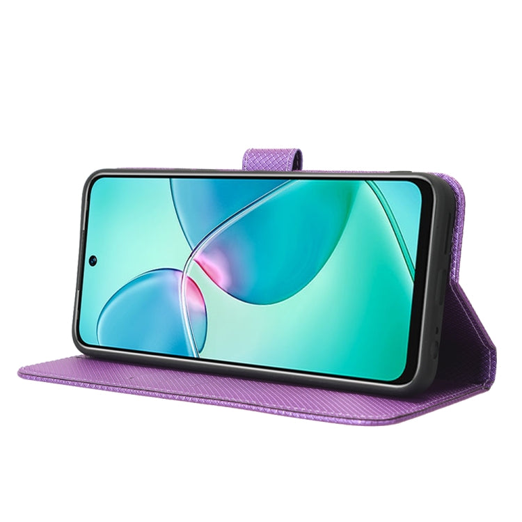 For Infinix Note 12i Diamond Texture Leather Phone Case